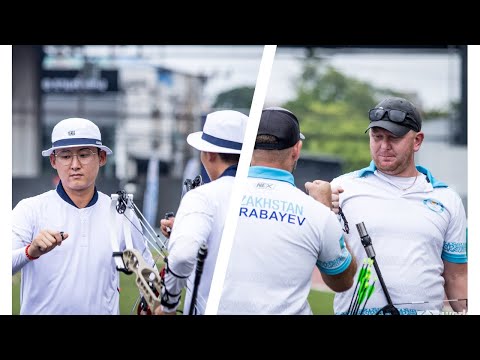 Korea v Kazakhstan – compound men team gold | Bangkok 2023 Asian Archery Championships