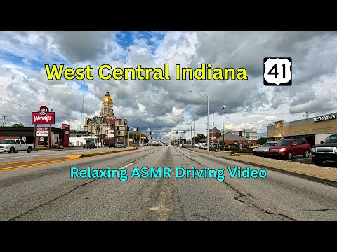 US-41 Scenic Drive 🚗| Terre Haute to Clinton, Indiana [GoPro 4K]