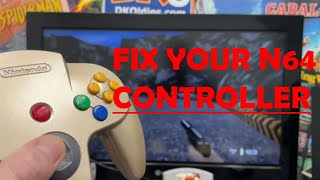 Here's how to easily re-calibrate your Nintendo 64 controller