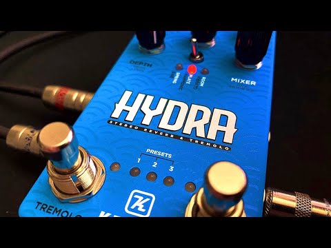 Keeley Hydra Stereo Reverb & Tremolo 2020 - Present - Blue image 6