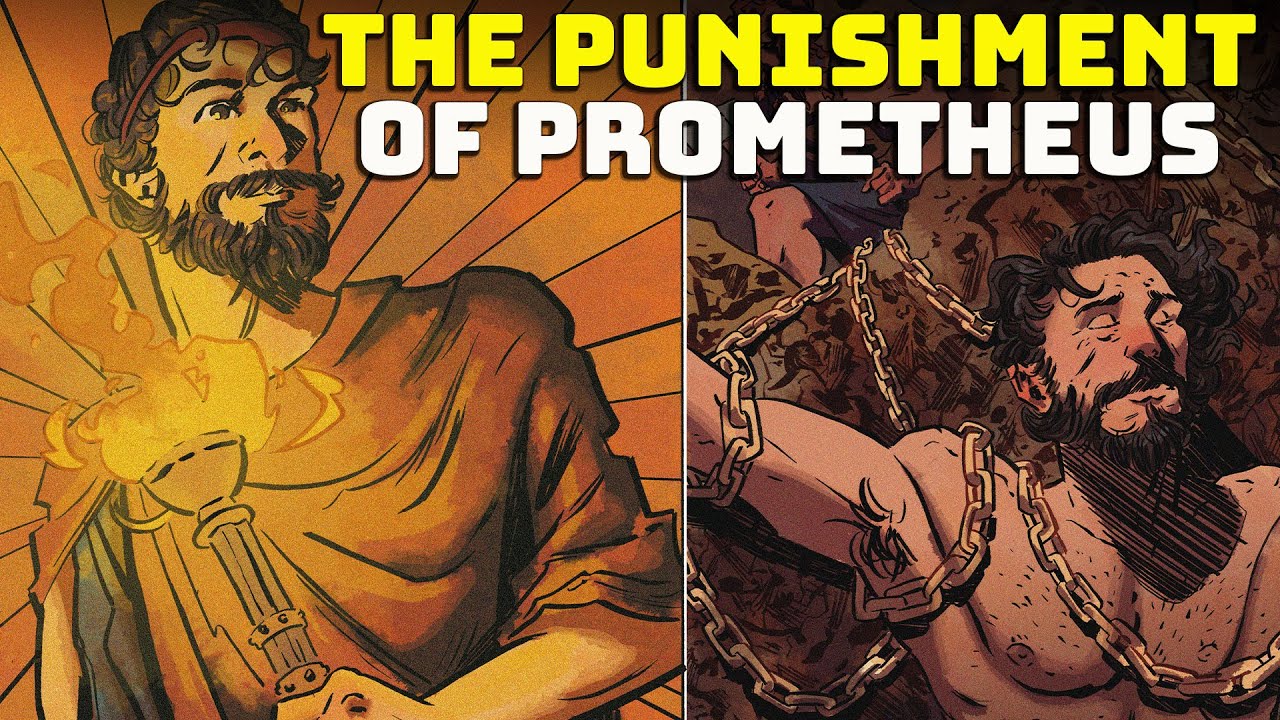 The Punishment of Prometheus: The Creation of Humanity - Animated version - Greek Mythology
