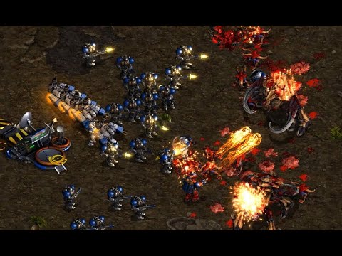 FLASH! 🇰🇷 (T) vs Larva!!! 🇰🇷 (Z) on Fighting Spirit - StarCraft - Brood War