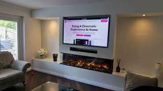 Preview of Media Wall Installation by Sound and Vision at Home.