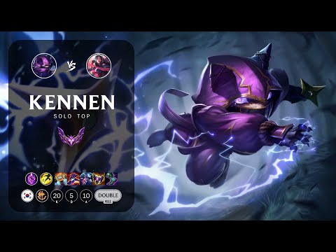 Kennen Top vs Irelia - KR Master Patch 13.20