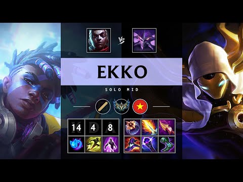 Ekko Mid vs Kassadin - VN Challenger Patch 25.20