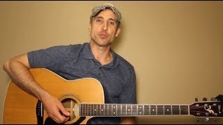 Every Mile A Memory - Dierks  Bentley - Guitar Lesson | Tutorial