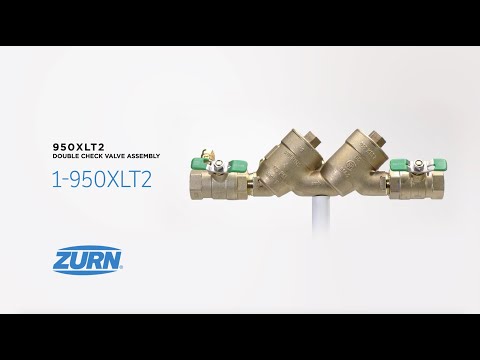 1 in. Lead-Free Double Check Valve Assembly with Top Access Covers 1 in. Lead-Free Double Check Valve Assembly with Top Access Covers
