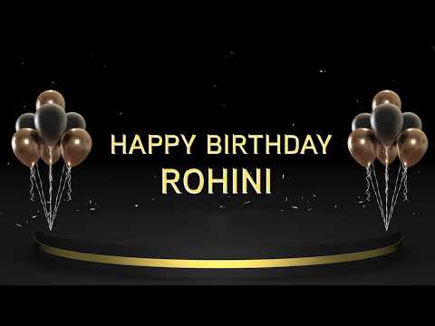 Wish you a very Happy Birthday Rohini
