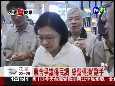 訪農民不談農舍 蔡英文閃躲爭議