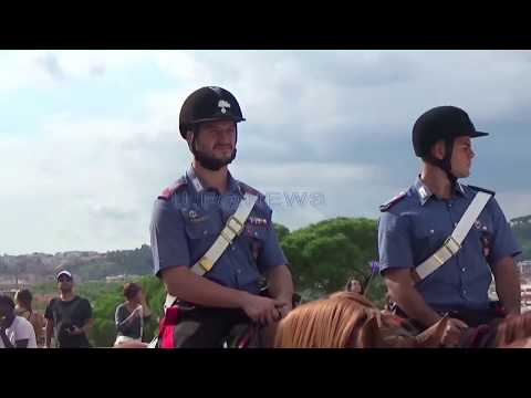 REPARTO A CAVALLO del Gruppo Carabinieri Forestale di Roma.