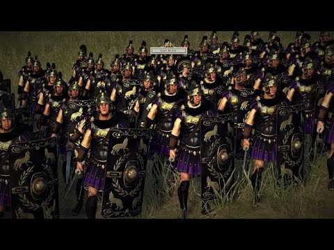 Praetorian Guard Shows It`s Real Power / Massive Battle / Total War Rome 2
