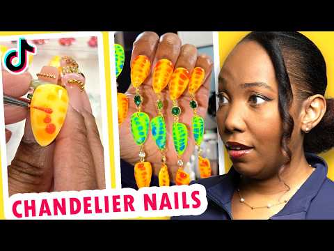 Kronleuchter-Nägel nachbilden ... diese sind besonders af