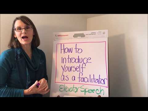 Introducing Yourself as a Facilitator