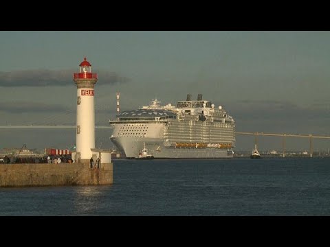 "Wonder of the Seas" -  Größtes Kreuzfahrtschiff der Welt auf Fahrt