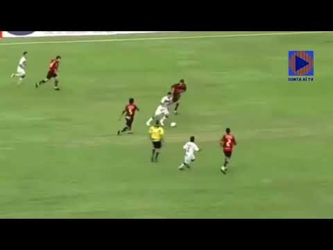 GOL DE GILBERTO DO SANTA CRUZ CONTRA O SPORT! NARRAÇÃO DE ROBERTO QUEIROZ!