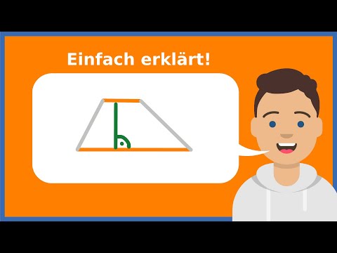 Flächeninhalt eines Trapezes (Erklärung) | Herr Locher