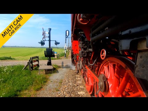 Cab Ride: German BR 23 main line: 's-Hertogenbosch - Arnhem: NOSTALGIE EXPRESS SSN 7/5/2022