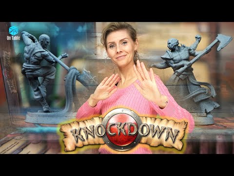 Knockdown by Awaken Realms - Kickstarter Preview ( On Table: High Quality 4K  )