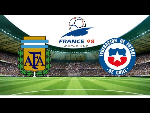 ♠Clasificatorias Francia 98♠ Argentina vs. Chile 1996 FULL MATCH