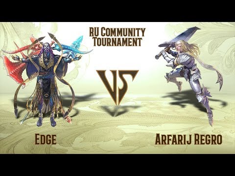 Edge (Azwel) VS Arfarij Regro (Siegfried) - RU Community Tournament (15.02.2020)