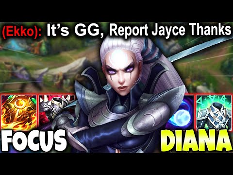 Jayce couldn't handle my IMMORTALITY so ALL TEAM CAME 🔥 Immortal Series #08 LoL Diana s11 Gameplay