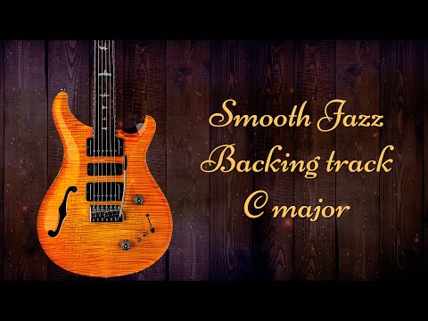 Smooth Jazz Backing Track in C Major | 65 bpm | RnB, Neo-Soul