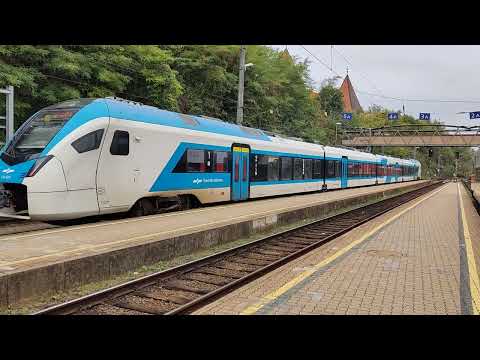 Ausfahrt D156 aus Bhf. Spielfeld-Straß