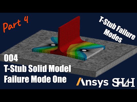 T-Stub Part 4 Solid Model Failure Mode One