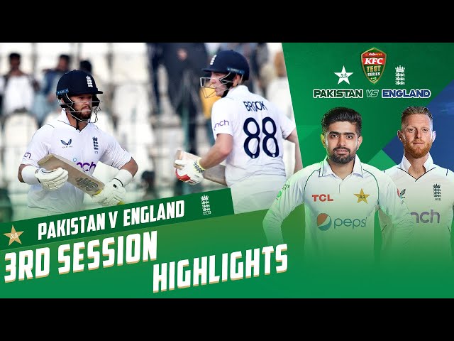 3rd Session Highlights | Pakistan vs England | 2nd Test Day 2 | PCB | MY2T