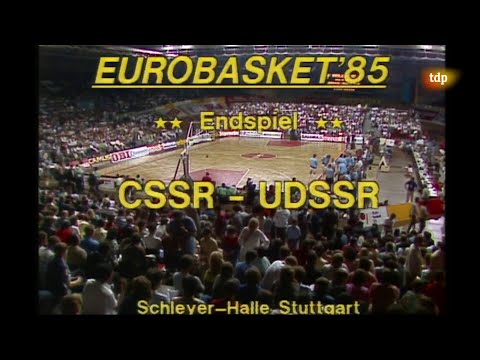 1985 Eurobasket - Final - URSS - Checoslovaquia