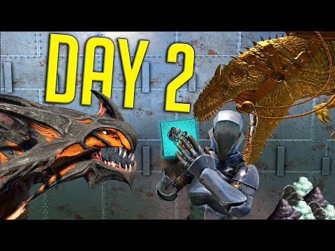 INSANE PROGRESS On My Broken Rathole Location Day 2 - ARK