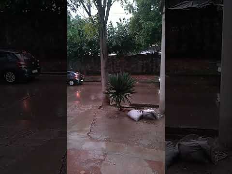 Lluvia y tormenta en Las Heras, Mendoza 10/03/2026 20:10 hs