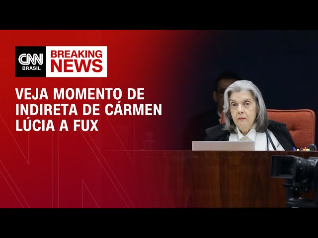 Dino pergunta se Cármen concederia aparte: "Todos", diz em indireta a Fux | BASTIDORES CNN