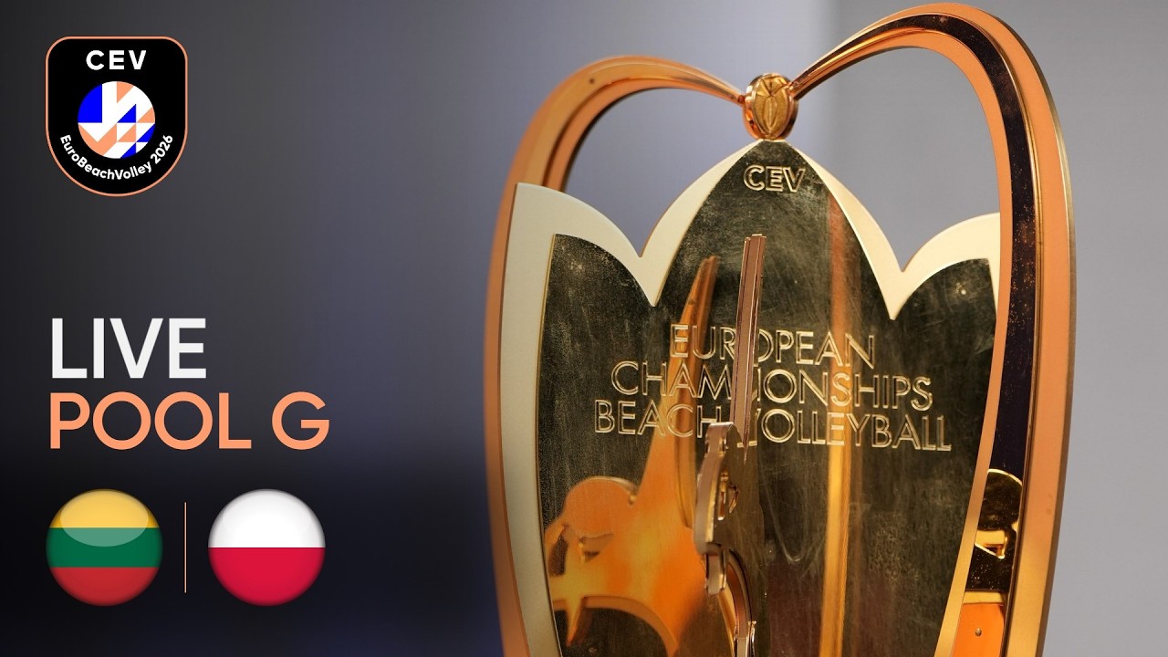 LIVE | Paulikiene/Raupelyte (LTU) vs. Kielak/Kudlik (POL) | CEV EBV2026 | Women