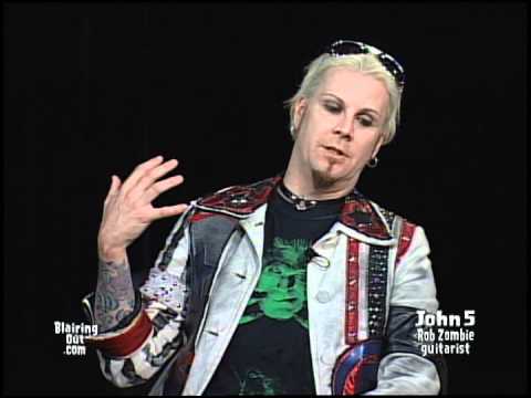 Rob Zombie's JOHN 5 talks about his Career in music W Eric Blair,  May 2012