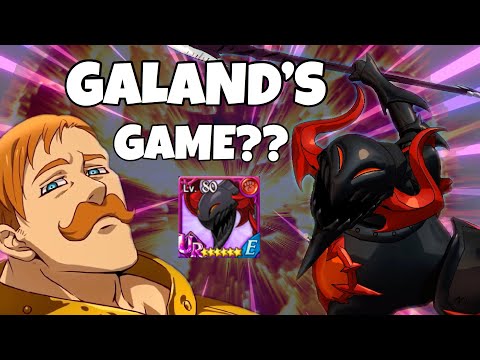 TAKING 👉LV 80 RED GALAND👈 INTO CHAMPION 1 UNGEARED PVP | SEVEN DEADLY SINS GRAND CROSS