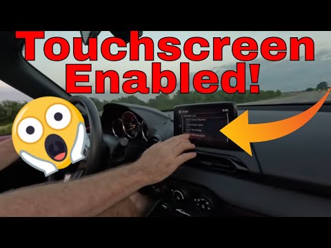 Unlock Your Mazda Connect Touchscreen While Driving