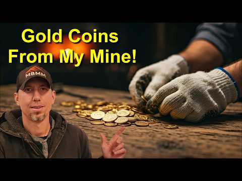 Forging Gold Coins From My Hardrock Gold Mine Season 2 Episode 15
