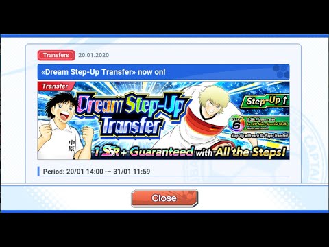 GACHA Dream Stepup Transfer ~ FULL 6 STEPS - CAPTAIN TSUBASA DREAM TEAM INDONESIA