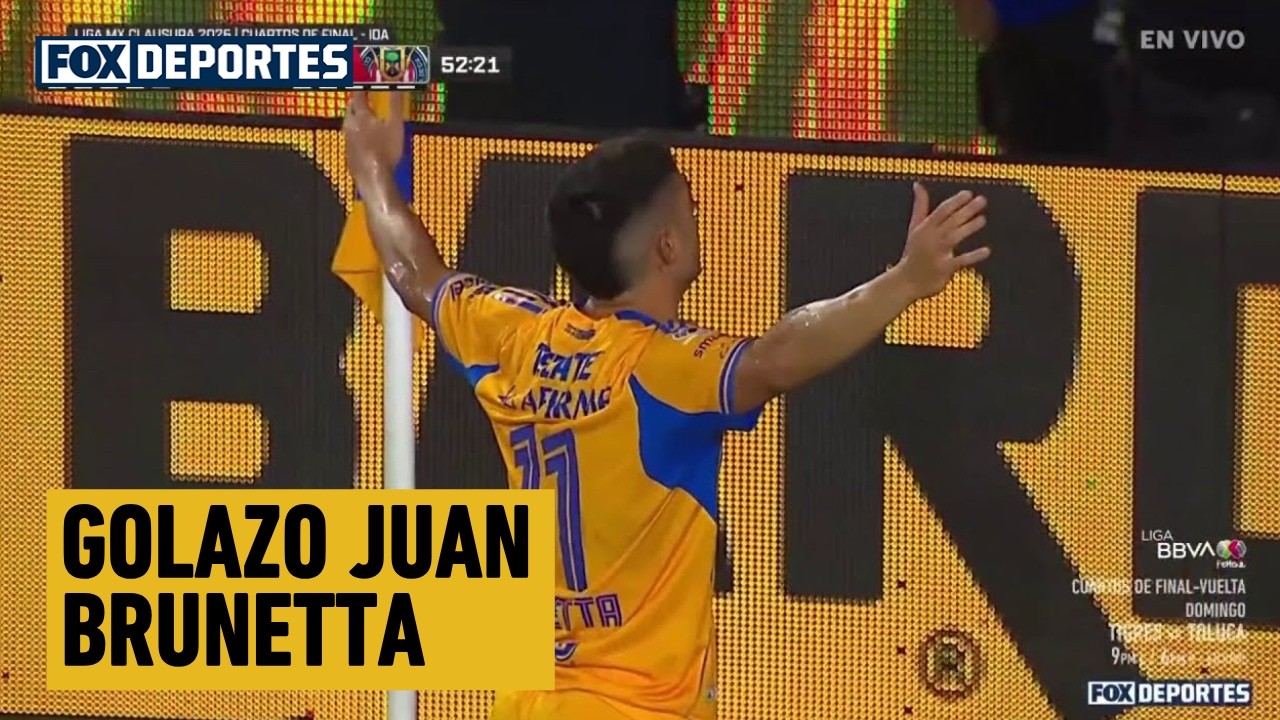 😎 GOLAZO Juan Brunetta | Tigres 2-1 Chivas | Cuartos de Final Ida | Clausura 2026 | Liga MX
