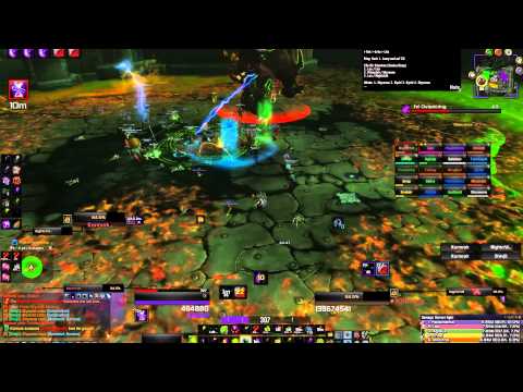 Kormrok Mythic DEMO Warlock PoV Hellfire Citadel - Easy 120k DPS