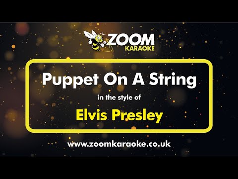 Elvis Presley - Puppet On A String - Karaoke Version from Zoom Karaoke
