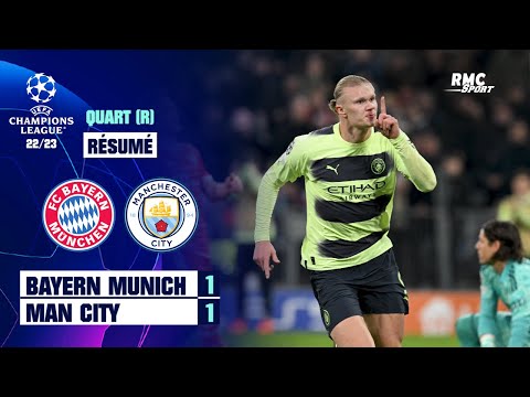 Résumé : Bayern Munich 1-1 Manchester City (Q) - Ligue des champions (quart retour)