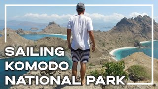 Sailing Komodo National Park, Indonesia 🇲🇨 (Dragons, Pink Beach & Manta Rays) | Stoked For Travel