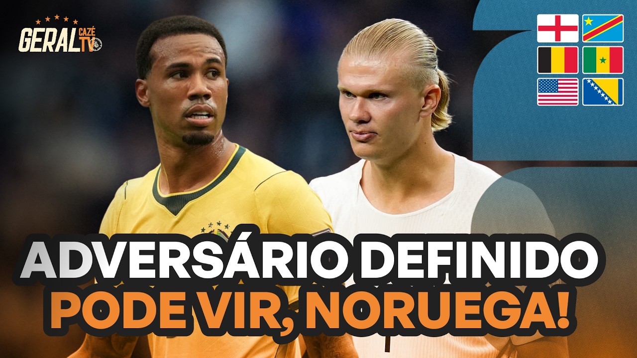OITAVAS DO BRASIL DEFINIDA, QUE VENHA A NORUEGA! NA SEQUÊNCIA TEM INGLATERRA | GERAL CAZÉTV