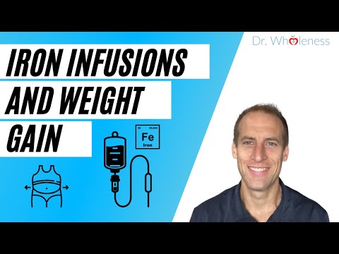 Iron Infusions and Weight Gain