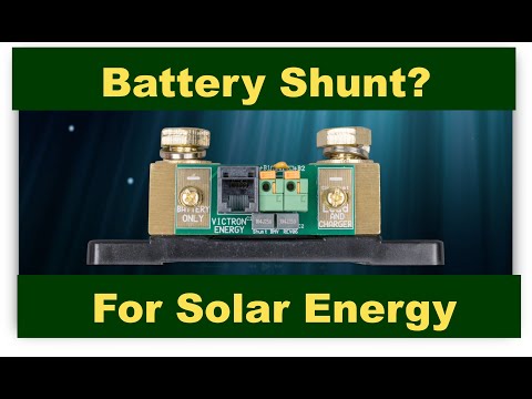 What is a battery shunt? Do you need one? DIY Solar power.