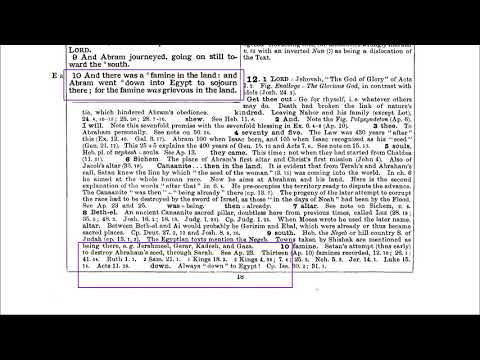 The Companion Bible(KJV) - Genesis 12.1 - 12.20