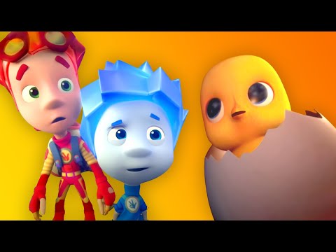 Baby Chick! | The Fixies | Mega Compilation | Cartoon for kids - Kingdom Kids Zone, Little Learners - The Fixies