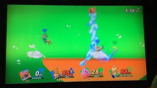 【スマブラSP】ブレワイリンクの上スマダブルキル